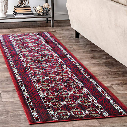 Saray Home Traditional Bedroom Rugs Set Red L0280-SET 3pcs