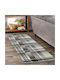 Saray Home Geometric Modern Bedroom Rugs Set Brown N9044-DBR-SET 3pcs