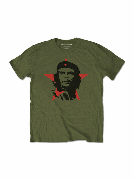 Pegasus Che Guevara Military T-shirt Χακί