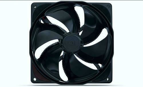 Noiseblocker eLoop Series Case Fans 120mm 1500rpm Without LEDs 4-Pin PWM Connection