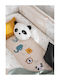 Petit Praia Duvet Crib Cotton Jungle Beige 100x140cm