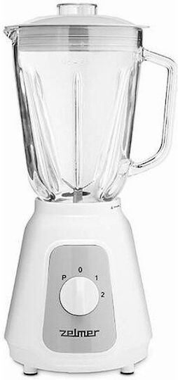 Zelmer ZSB4707 Blender with Plastic Jug 1.5 lt 500W White