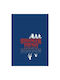 Aymax Κουβέρτα Κούνιας Strangers Things Fleece Μπλε 100x140εκ.