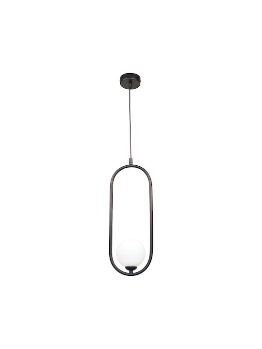 Inlight Pendant Light Single-Light for Socket G9 Black