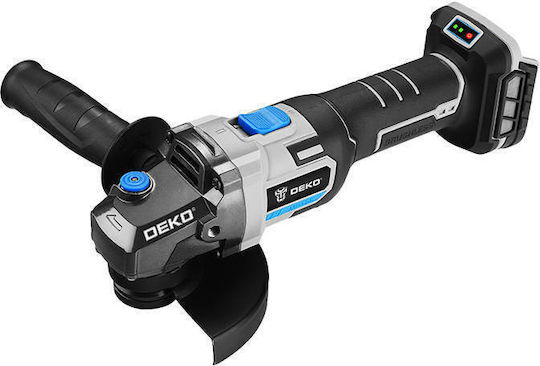 Deko DKAG20BL01-S5 Τροχός 125mm Μπαταρίας Brushless με Ρύθμιση Στροφών 1x4Ah