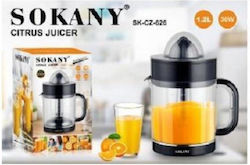 Sokany SK-CZ-626 Ηλεκτρικός Στίφτης 30W με Χωρητικότητα 1.2lt Μαύρος