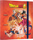 Grupo Erik Ντοσιέ с 2 Пръстена за Хартия A4 Многоцветен Dragon Ball 1бр