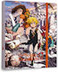 Grupo Erik Ντοσιέ με 2 Κρίκους για Χαρτί A4 Πολύχρωμο The Seven Deadly Sins