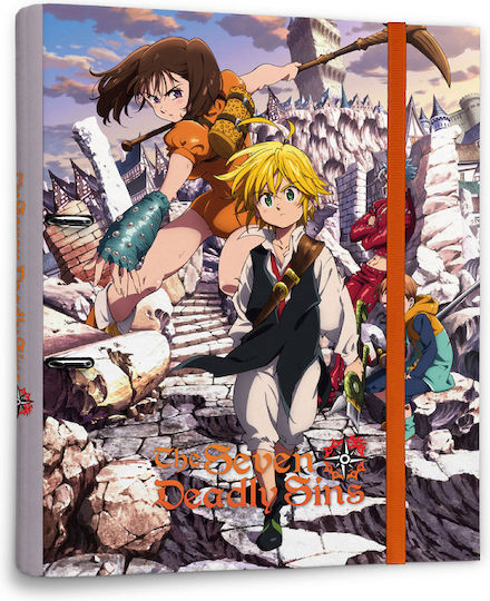 Grupo Erik Ντοσιέ με 2 Κρίκους για Χαρτί A4 Πολύχρωμο The Seven Deadly Sins
