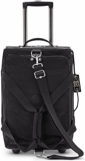 Kipling Teagan Säck Reise 39lt Schwarz mit Rädern Stoff M54xB27.5xH35cm