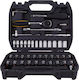 Deli Ratschen- & Steckschlüssel-Sets 1\4" 46Stück