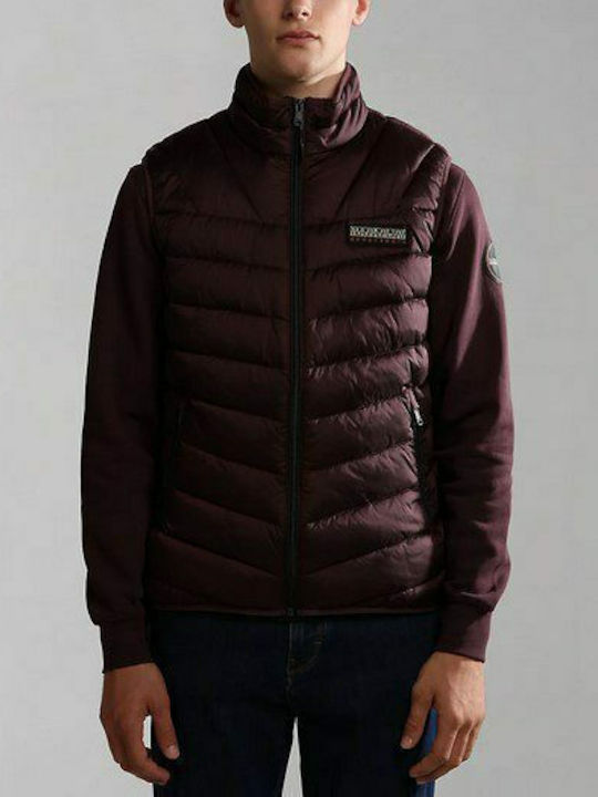 Napapijri Aerons V 3 Geci Barbati Puffer Burgun...