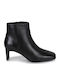 Seren55 Top Leder Damen Stiefeletten Schwarz