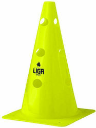 Liga Sport Hole Cone Κώνος Προπόνησης 50cm Yellow fluo