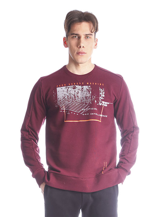 Paco & Co Men's Sweatshirt Burgundy