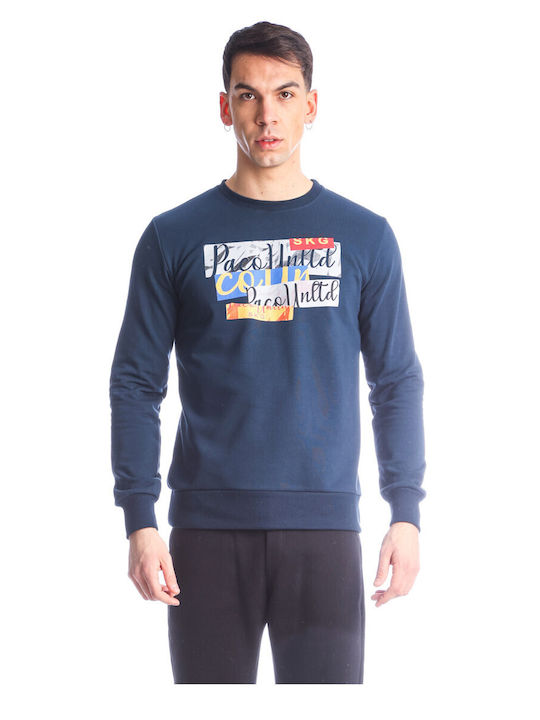 Paco & Co Men's Sweatshirt Navy Blue