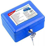 Motarro Cash Box with Lock Blue 87795