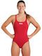Arena One-Piece Swimsuit Red