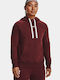 Under Armour Rival Women's Hooded Fleece Sweatshirt Chestnut Red