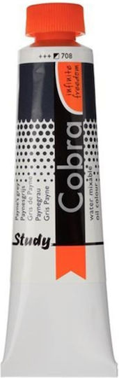 Royal Talens Cobra Study Oil Colours Set 708 Paynes Grey 40ml 3pcs