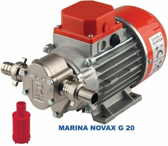 Rover Pompe Novax Marina By-Bass Transferpumpe mit Leistung 0.6hp 12V