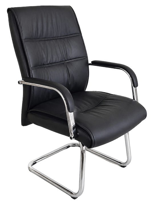 Stuhl Perth mit Armlehnen Black 68x63x98cm 1Stück