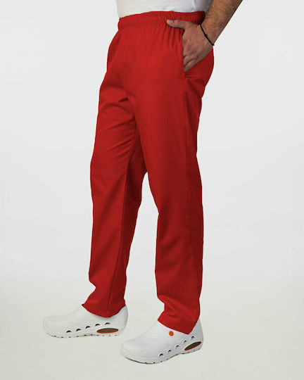 Ayo Brave Unisex Red Medical Pants Cotton and Polyester