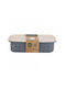 The Home Deco Factory Plastic Lunch Box Gray 500ml