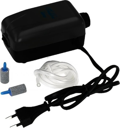 Plastilys Aquarium Air Pump Double Outlet with Maximum Flow Speed 60lt/h