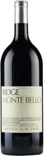 Ridge Vineyards Κρασί Monte Bello Cabernet Sauvignon Ερυθρό Ξηρό 1500ml