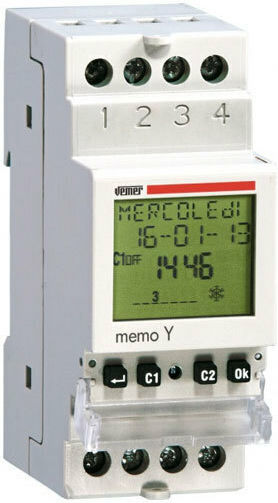 Vemer Memo Y Digital Time Delay Relay Annual With Standby 3 Years