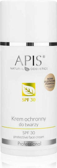 Apis Natural Cosmetics Professional Protective Light Cream Face Day with SPF30 with Aloe Vera 100ml