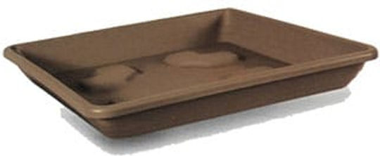 Viosarp Begonia Pot Plate Plastic Bronze 25x25cm