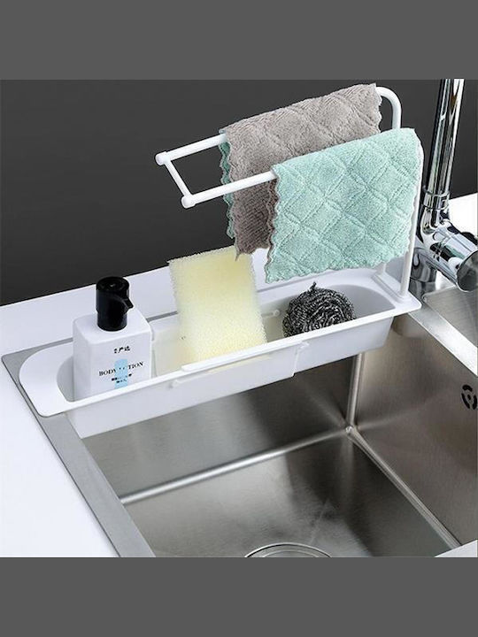 Next Kitchen Sink Organizer Made of White Plastic