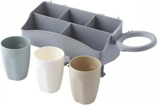 Next Wandmontiert Veranstalter Kunststoff Gray