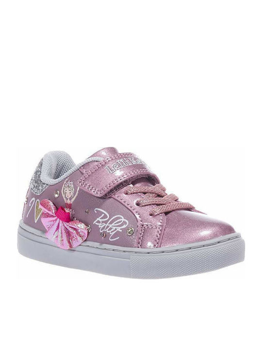 Παιδικά Sneakers με Σκρατς Ροζ