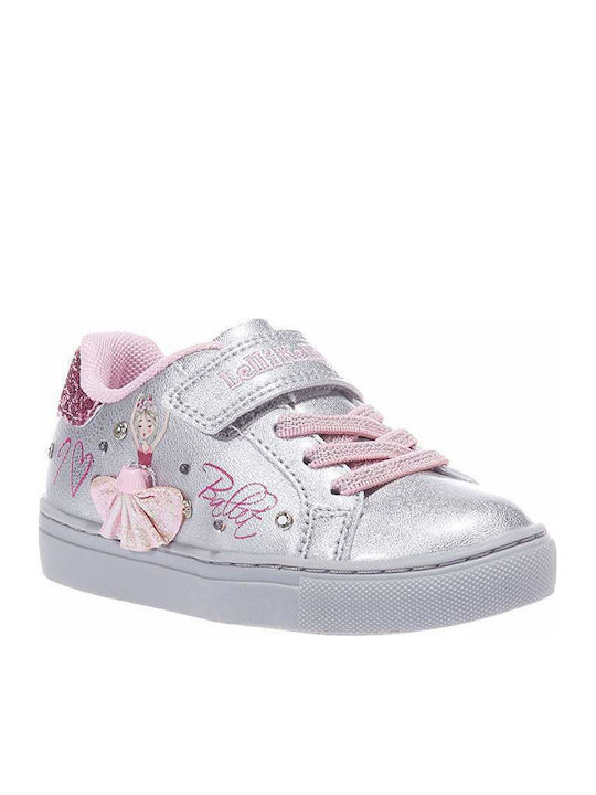 Lelli Kelly Παιδικά Sneakers με Σκρατς Ασημί