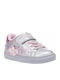Kids Sneakers with Scratch Silver