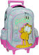 Back Me Up Garfield School Bag Trolley Elementary, Elementary in Gray color