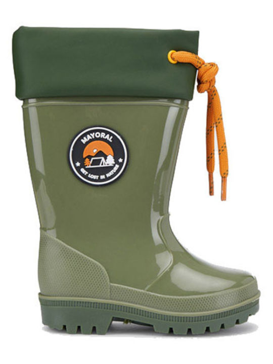 Mayoral Παιδικές Γαλότσες Khaki