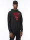 New Era Chicago Bulls NBA Men's Sweatshirt with Hood Black