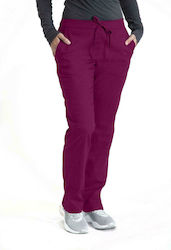 Barco BE004 Women's Medical Pants Burgundy