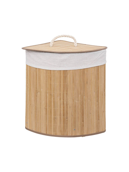 5Five Wäschekorb Bamboo 48lt mit Deckel 35x35x50cm Braune 5Five Wäschekorb Bamboo 48lt mit Deckel 35x35x50cm Braune