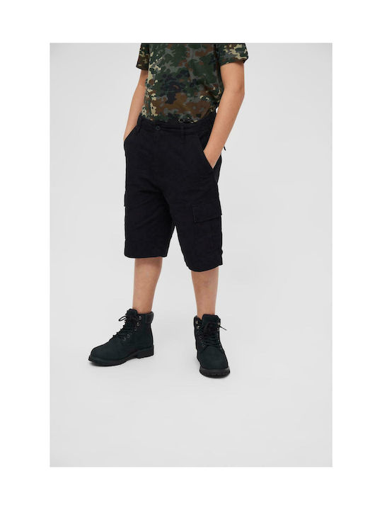 Brandit Kids Shorts/Bermuda Fabric Black