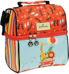 Hallmark Animals 22 Isothermische Schulter-Lunch-Tasche 0.23Es Orange L19 x B15.5 x H21cm