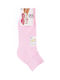 Dal Women's Plain Socks Pink