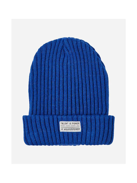 Name It Kids Beanie Knitted Navy Blue