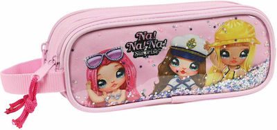 Fabric Pencil Case Na!Na!Na! Surprise Sparkles with 1 Compartment Pink