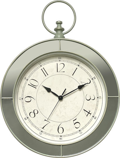 ArteLibre Antikes Wanduhr Kunststoff Green 41x59cm