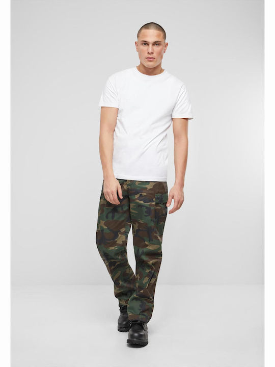 Brandit Trousers Cargo in Loose Fit Olive